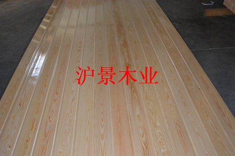 芬兰松无节免漆扣板-沪景木业厂家批发室内松木无节桑拿板