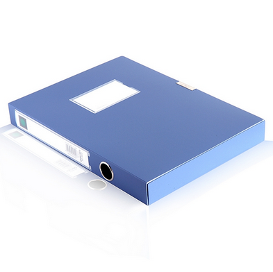 得力5602PVP档案盒(蓝)量大可优惠可定制性价比高图片