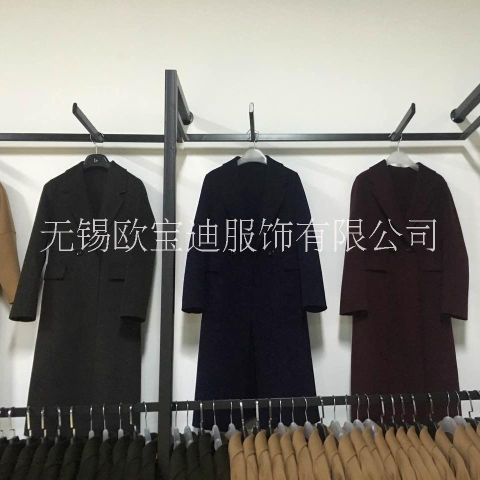 深圳2016年最新高圆圆同款双面尼大衣图片