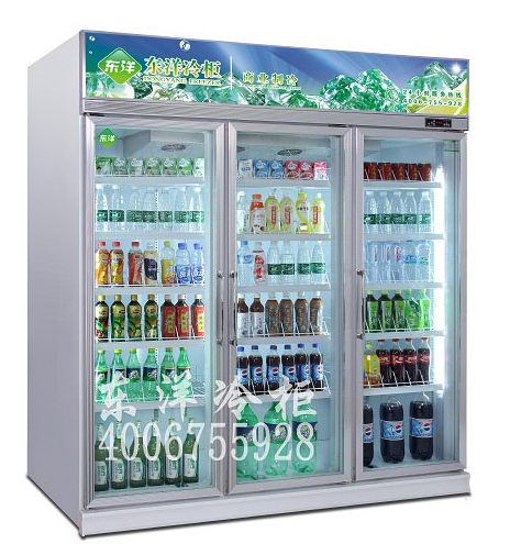 东洋厂家直销商用三门冷藏饮料柜东洋厂家直销立式三门冷藏饮料柜图片