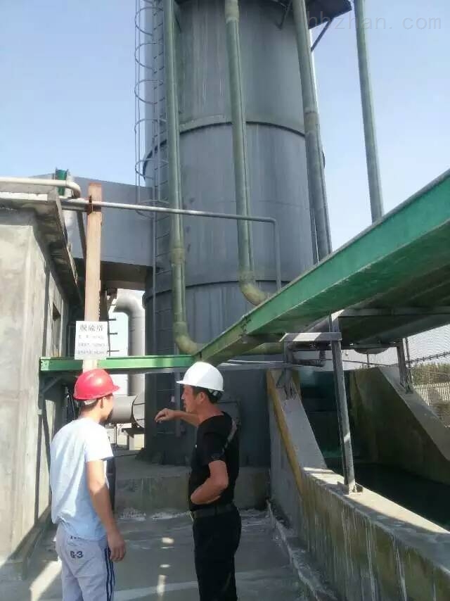 唐山 热电厂 吸收塔防腐处理