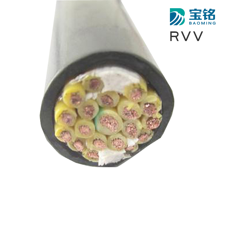 宝铭RVV圆形电梯电缆/电梯井道电缆图片