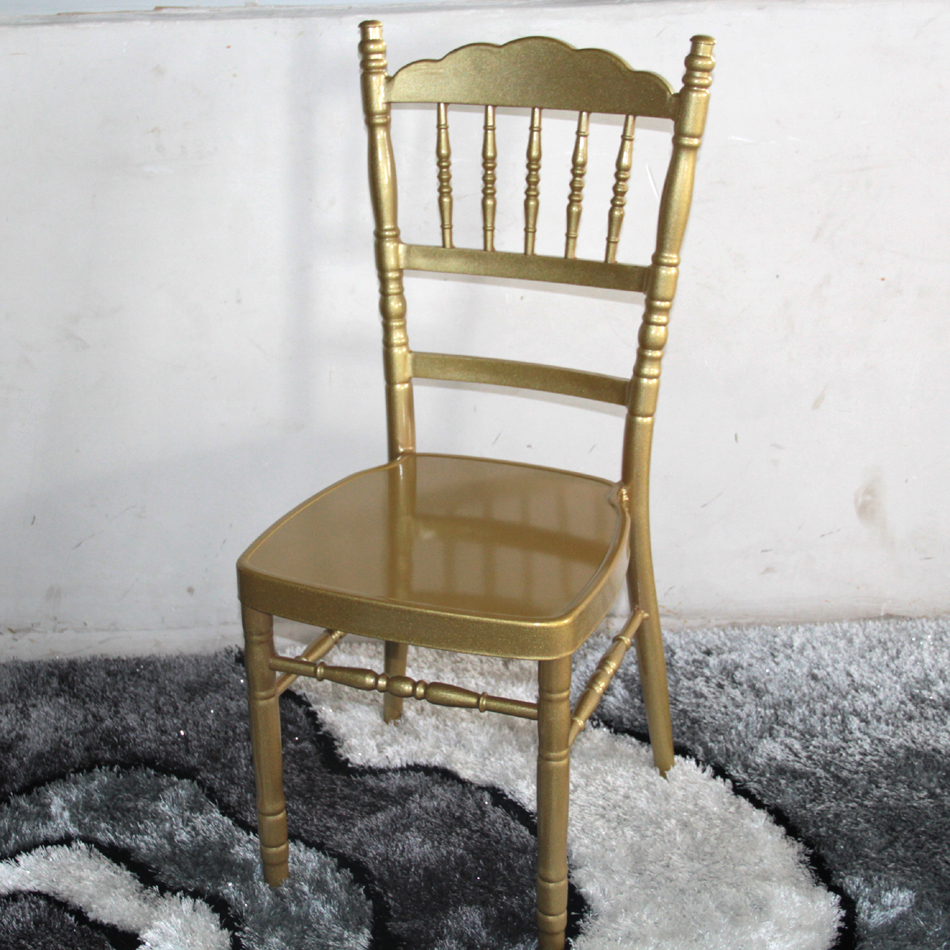 高档铝合金城堡椅厂家直销金属竹节椅古堡椅 婚庆宴会餐椅