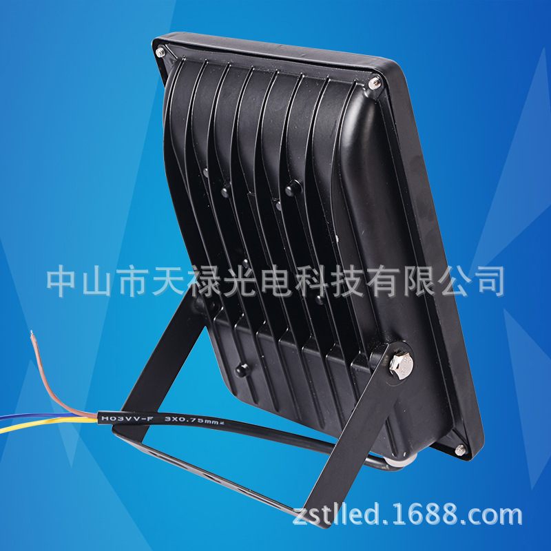 低压LED投光灯30W太阳能投光灯专用户外广告招牌射灯12V24V36V72V 24V投光灯