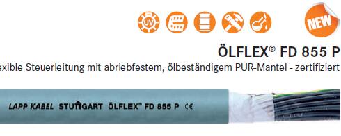LAPPKABEL OLFLEX FD 855 P高柔性电缆
