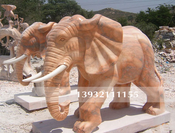 石雕大象石雕大象大象雕刻厂家大象雕刻图片