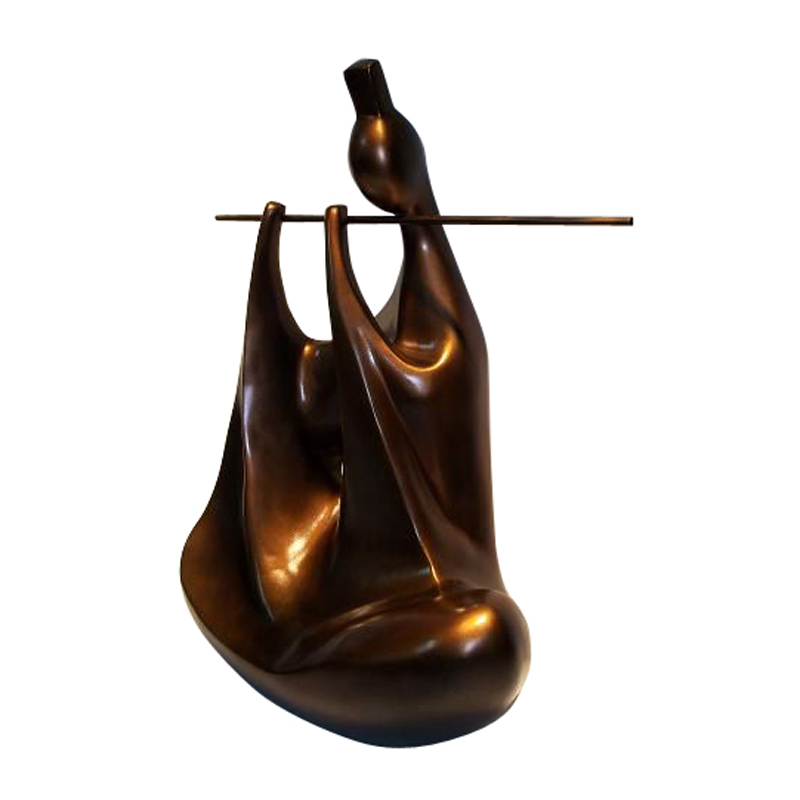 吹笛子女人雕塑摆件中式风格软装饰品起定不限量厂家直销量大可议价