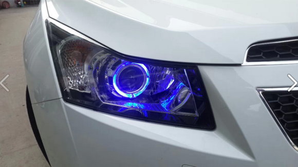 广州增城汽车灯光改装升级、兴达汽车灯光升级改装 ，Q5透镜