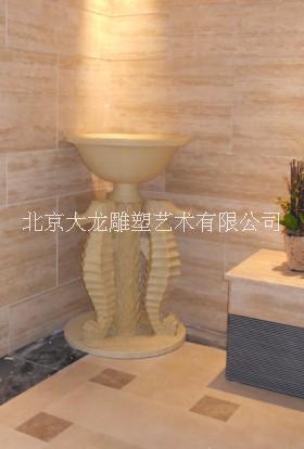 北京市人造砂岩雕塑喷泉景观雕塑厂家