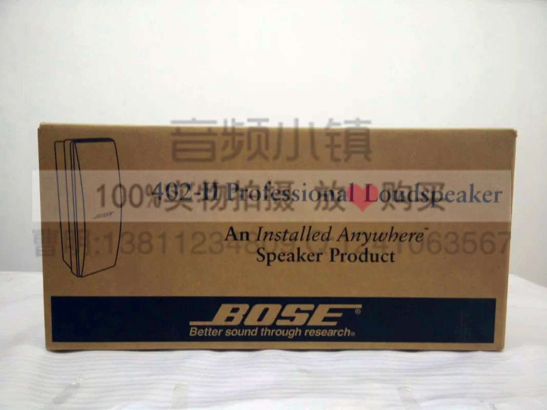 BOSE 402Ⅱ，全天候固定安装/便携式扬声器，4只4.5寸串联单元，连续功率120瓦，阻抗8欧，频率范围(&plus图片