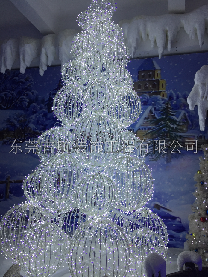圣诞树 大型圣诞树装饰 花灯厂家批发 大型花灯制作 大型节庆花灯