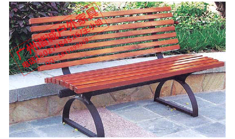 多款钢木结构公园椅价格实木休闲公园椅钟山钢木结构公园椅双人长凳