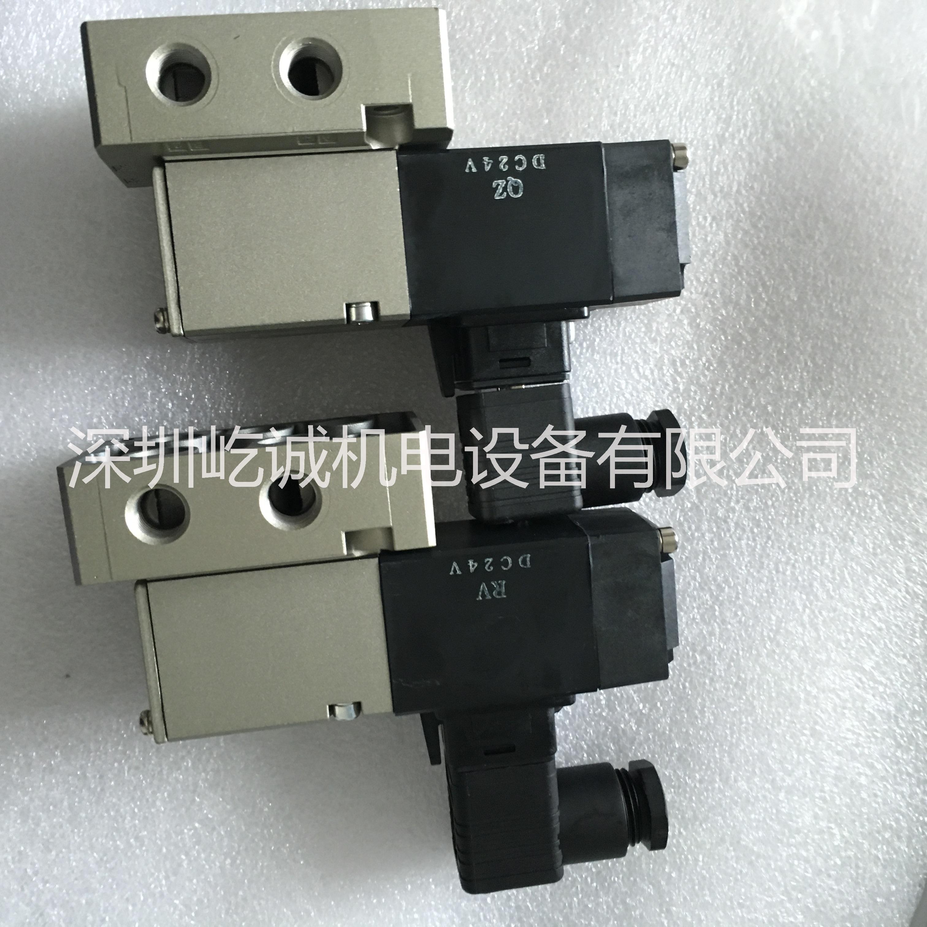 SMC电磁阀 SMC直动式电磁阀VS4110-025DL两位单电控侧配管1/4接口DC24V图片
