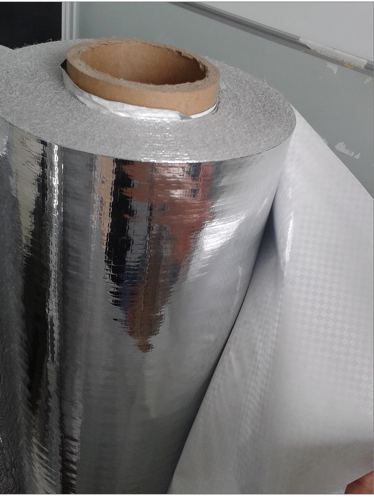 供应镀铝膜编织布 鸿顺丰DL150 工程机械真空包装