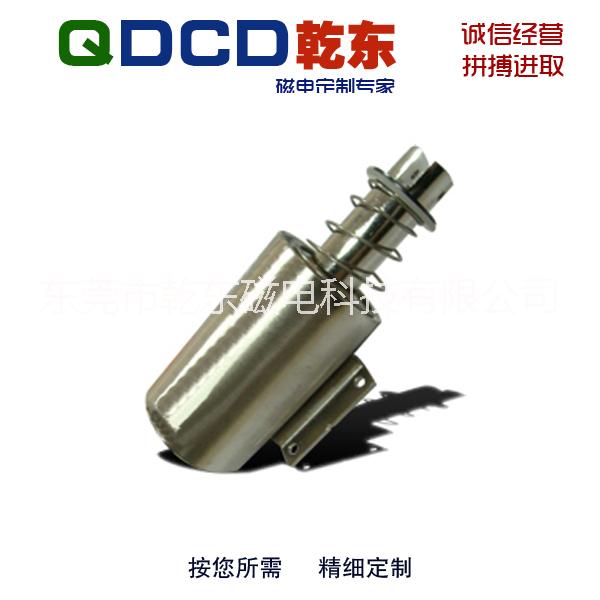 厂家直销 QDO3864S 圆管框架推拉保持直流电磁铁 非标定制