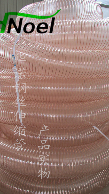 pu钢丝软管价格抗磨损通风波纹管吸尘通风管