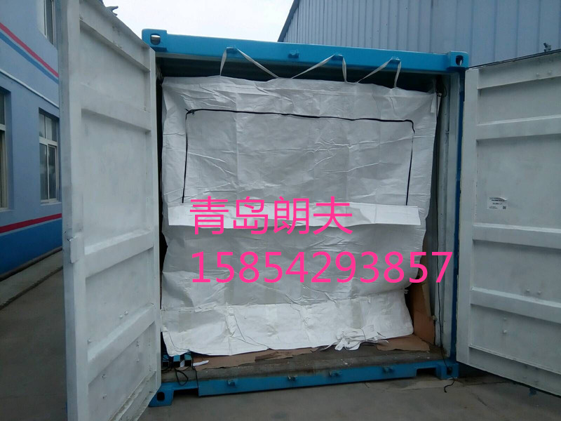 青岛朗夫包装有限公司  锌粉20尺海包袋锌粉图片