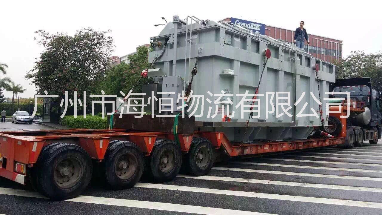 广州到大连大件机械设备船运，吊装图片