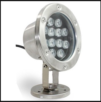 厂家中山热卖 LED单色水底灯圆形方型成品及外壳价格