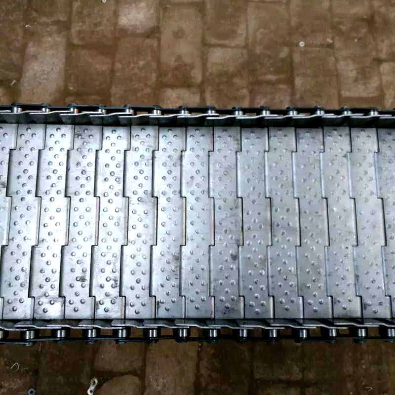 不锈钢链板输送带厂家食品输送机械设备链板输送带定制图片