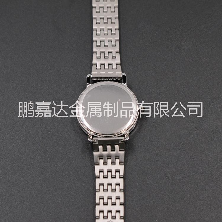 手表配件定做加工316不锈钢表带 机械手表壳 男女时尚经典款22mm