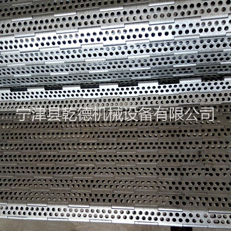 清洗线输送链板厂家304不锈钢清洗机板链线网带定制规格图片