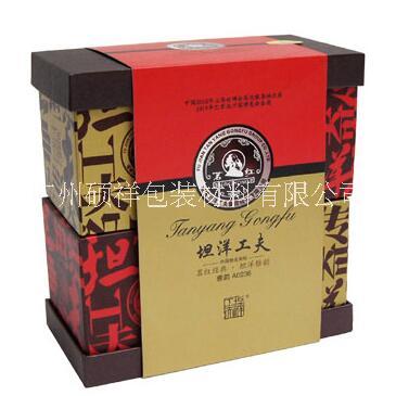 厂家订做贡茶纸制包装盒、铁盒、普洱、铁观音、养生茶等礼盒厂家订做图片