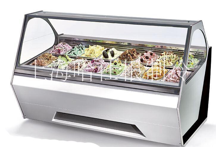 圆桶冰淇淋展示柜 硬冰淇淋柜