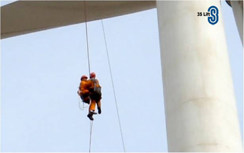 3slift高空逃生包，风电及高空作业救援缓降器，民用高空逃生包