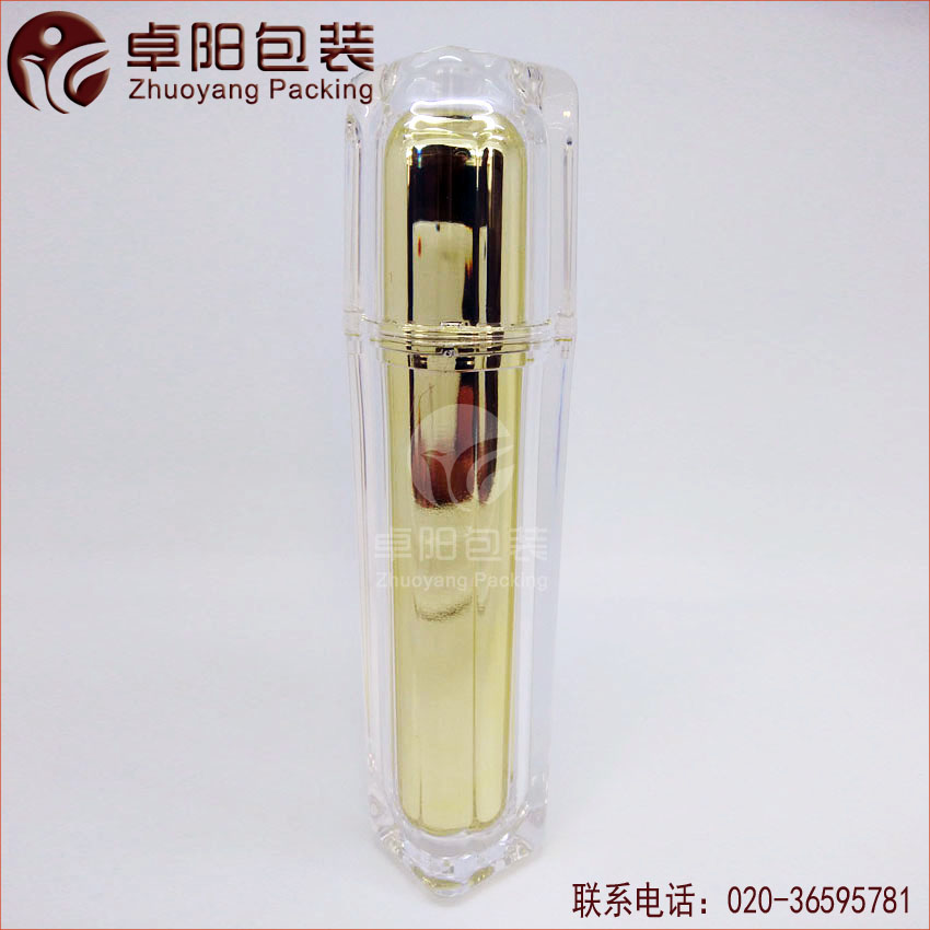亚克力膏霜瓶订做  黑色膏霜瓶 定做  广州卓阳包装材料有限公司