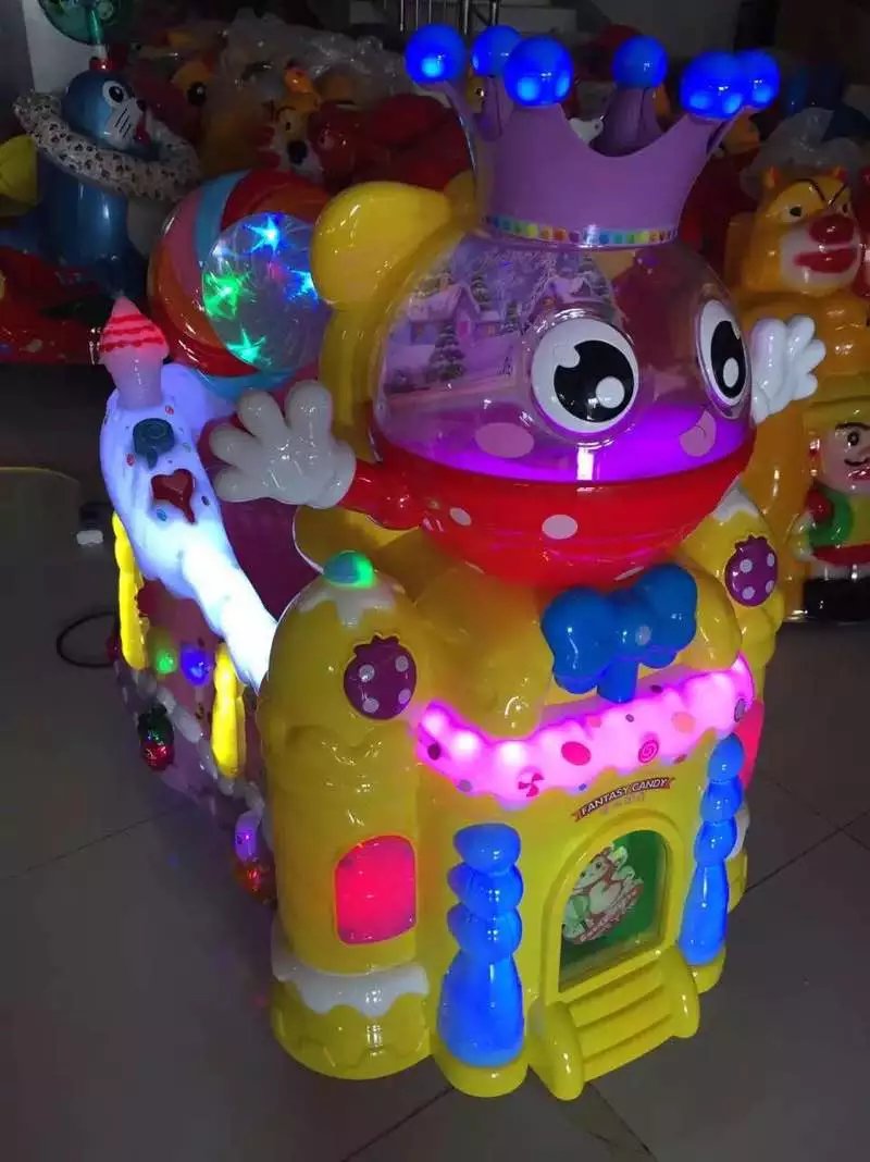 菏泽摇摇车厂家直销儿童游乐园电动玩具游戏机淘气堡定做图片