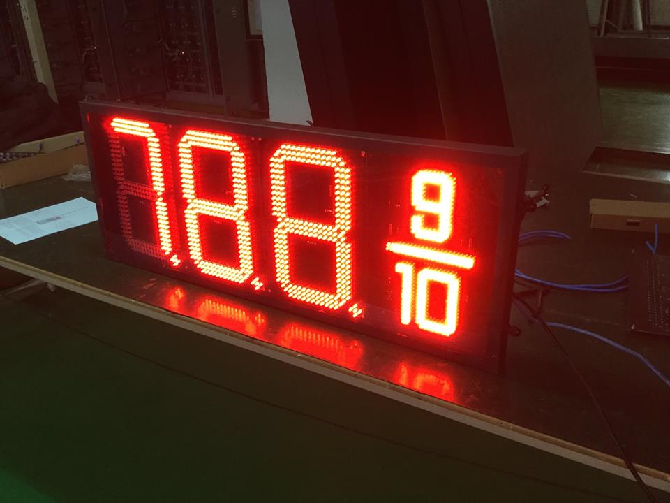 深圳市专业生产LED油价屏厂家