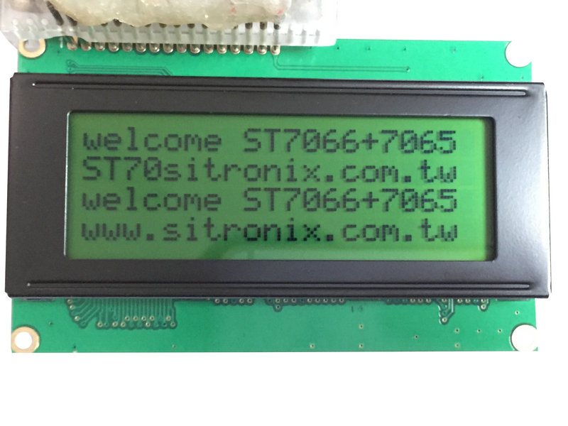 20X4液晶显示屏LCD点阵字符
