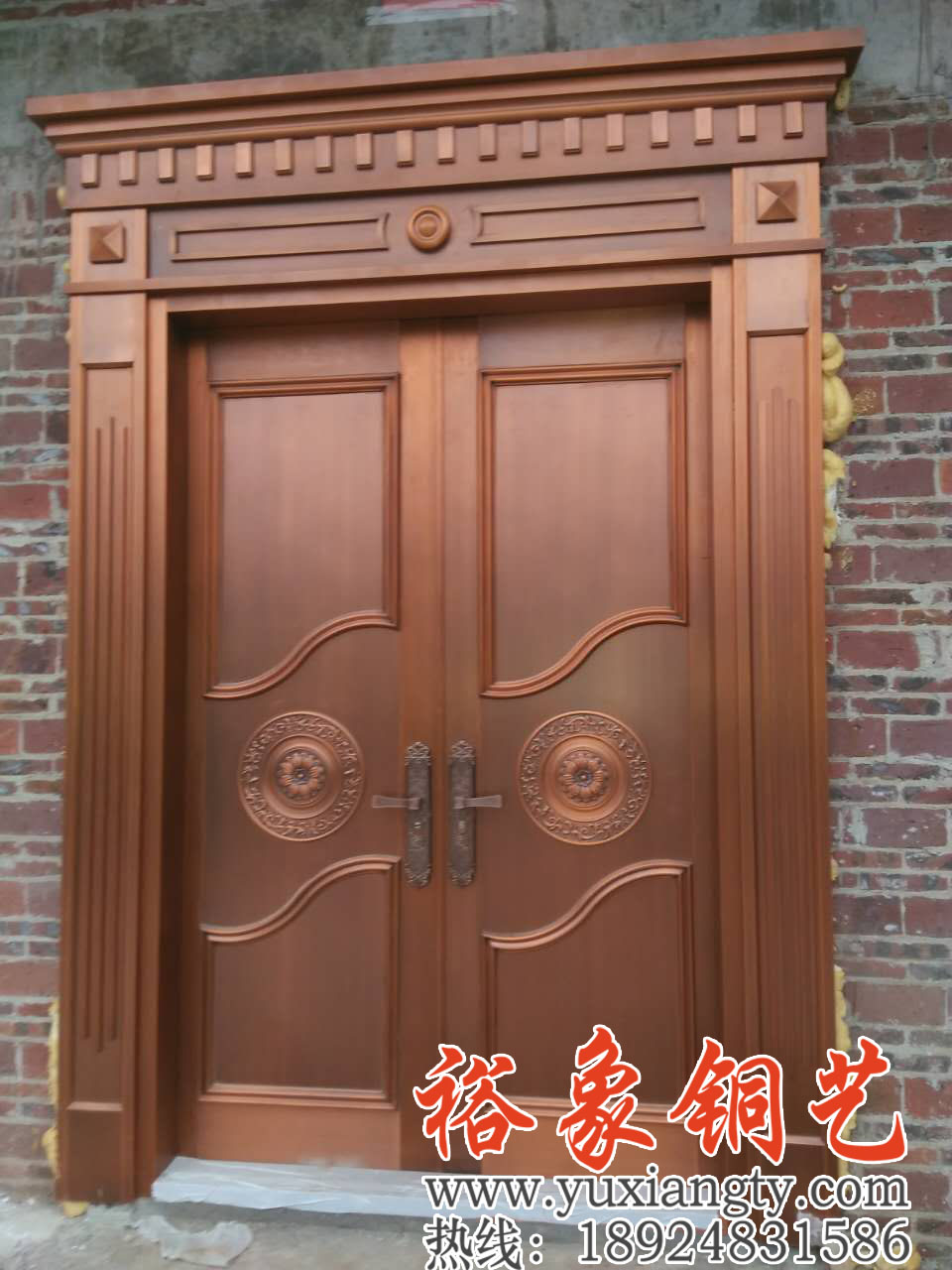 裕象铜门-广东裕象铜门款式铜门价格