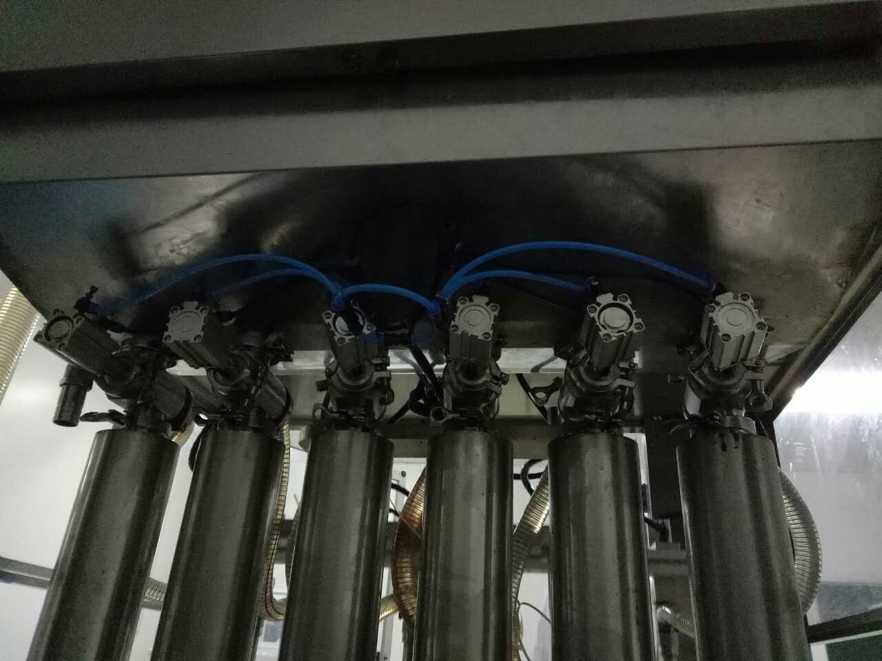广州伺服电机6头灌装旋盖生产线 化妆品机器