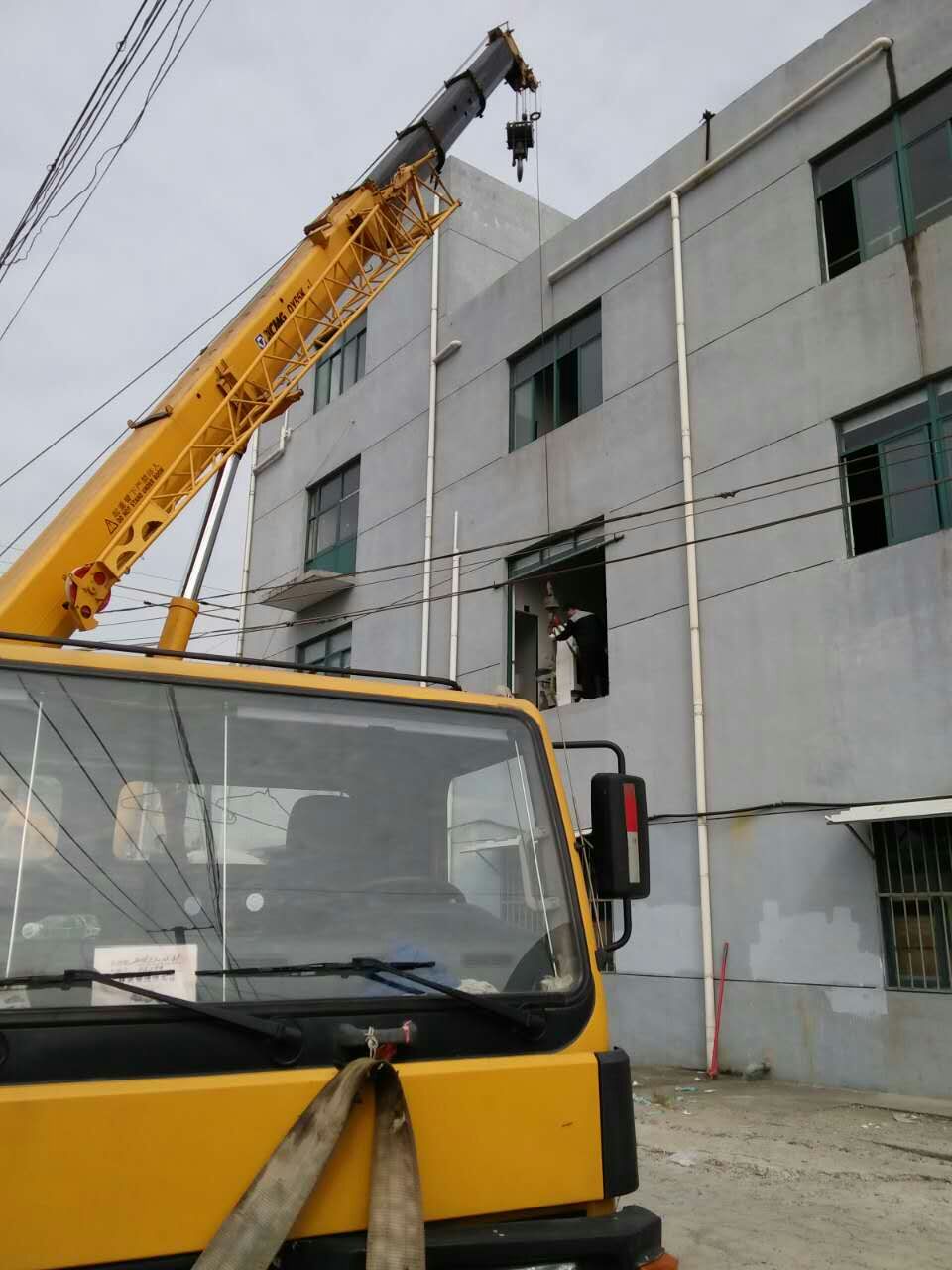 上海市黄浦区叉车吊车出租设备装卸起重吊装等15021582382图片