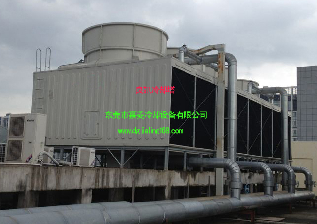 供应南通100吨冷却塔 流量78.1m3/h冷却塔