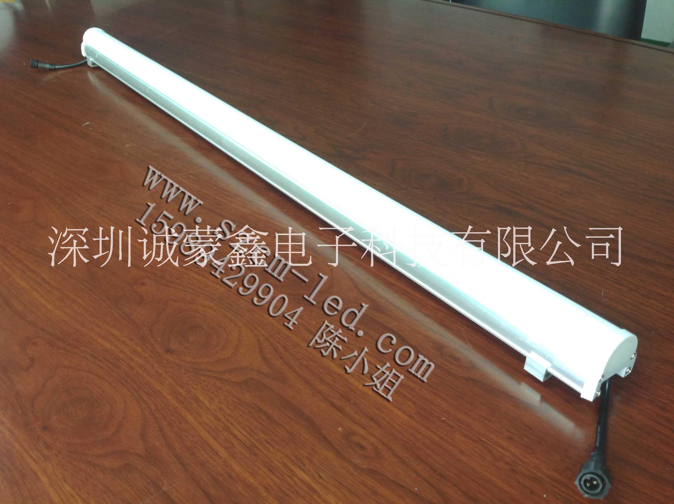 深圳龙华LED七彩渐变铝座护栏管厂家，LED铝座数码管生产商