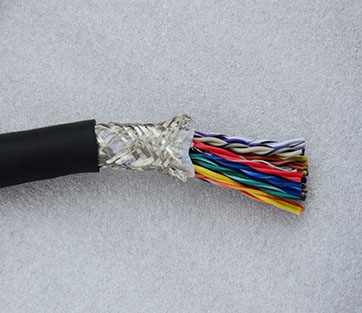 深圳 双绞屏蔽信号拖链电缆,编码器拖链电缆,机器人信号电缆