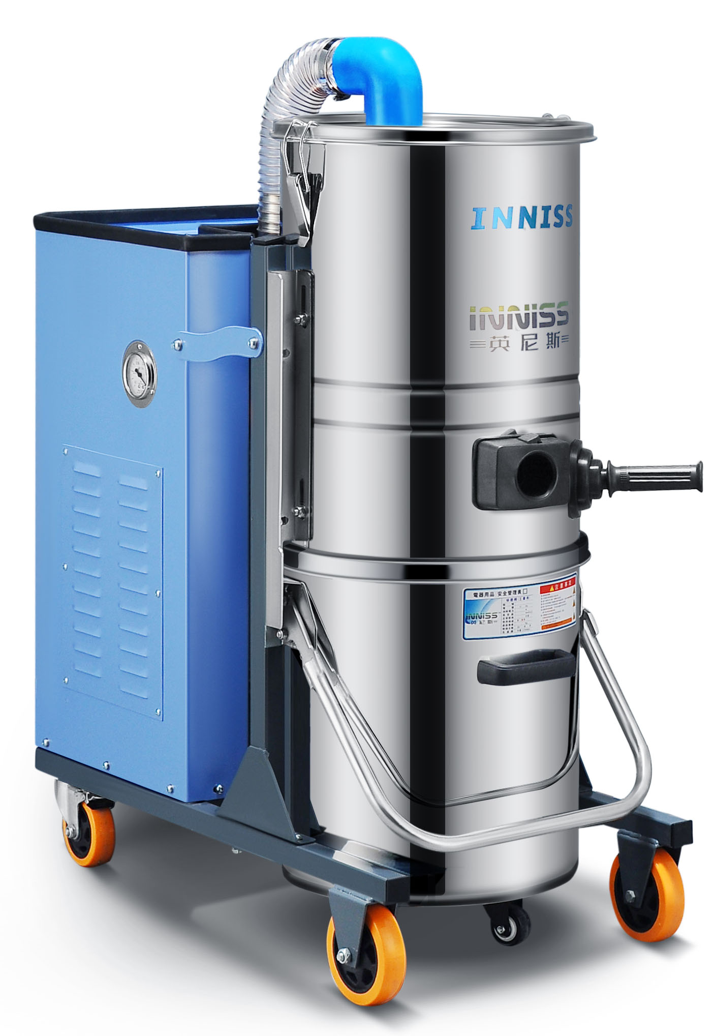 英尼斯CD系列伊犁桶式吸尘器伊犁直流吸尘器伊犁蓄电池工业吸尘器