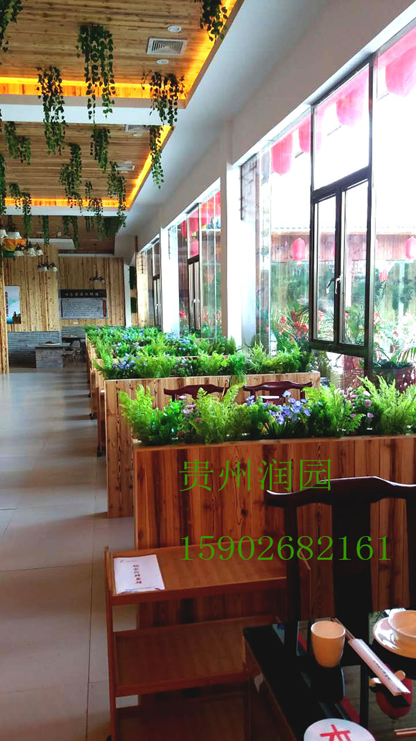 贵阳植物墙公司低价出售室内绿化装饰材料，贵州仿真植物屏壁批发图片