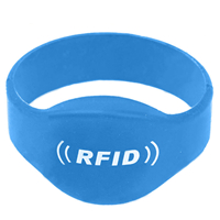厂家供应RFID硅胶腕带  防水图片