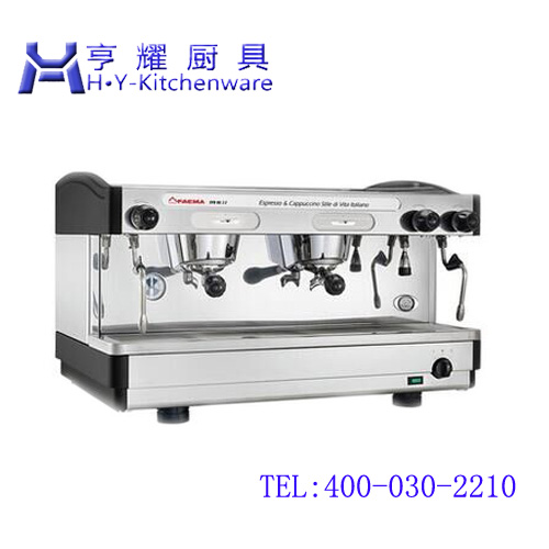 咖啡厅半自动咖啡机_咖啡店煮咖啡的机器_咖啡馆双头咖啡机器_意式半自动咖啡机