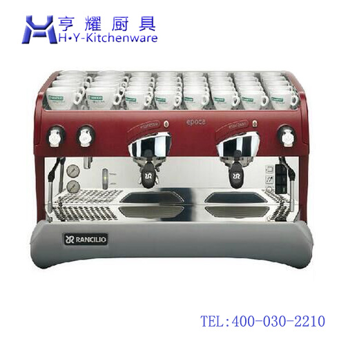兰奇里奥双头咖啡机_RANCILIO牌咖啡机_上海双头半自动咖啡机_商用电控半自动咖啡机