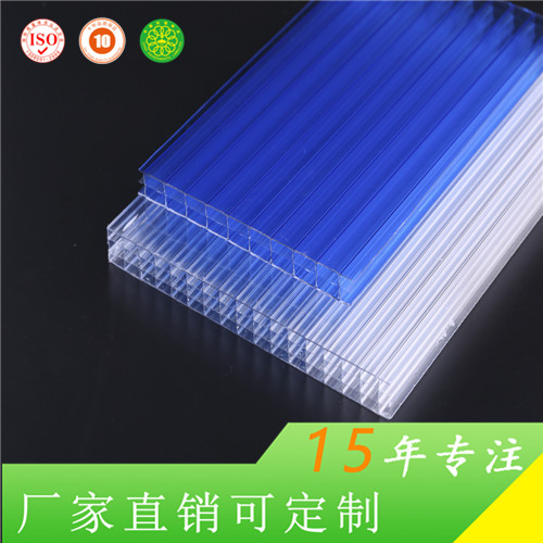 上海捷耐厂家直销6mm多层强力结构PC阳光板