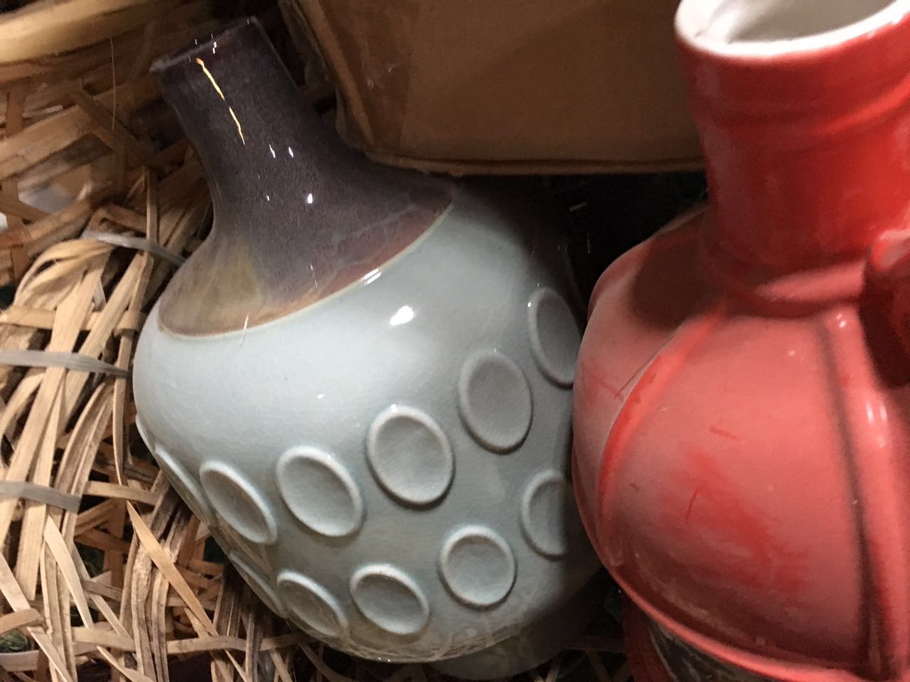 工艺陶瓷花瓶 库存尾货 地摊陶瓷花瓶 价格