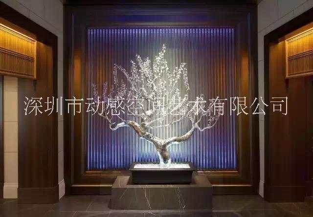 不锈钢树 定制酒店大堂不锈钢装饰树  不锈钢抽象树雕塑图片