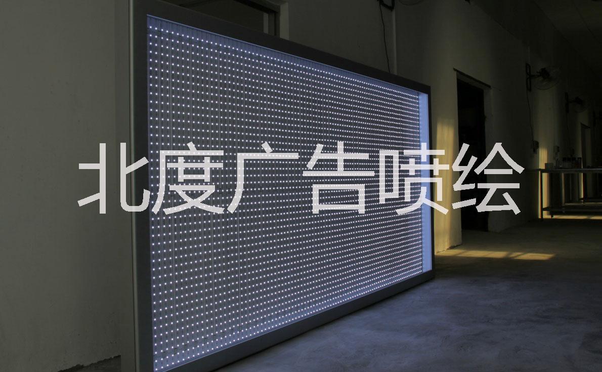 广州市喷画厂家广告喷画喷画LED灯箱水晶字