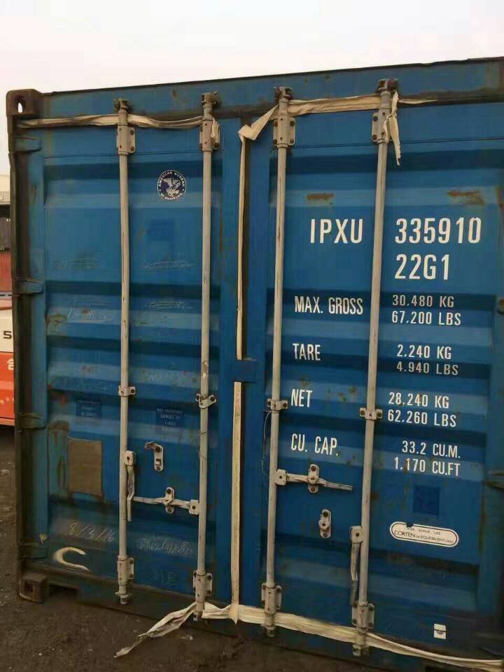 长期供应二手集装箱集装箱改造冷柜价格优惠图片