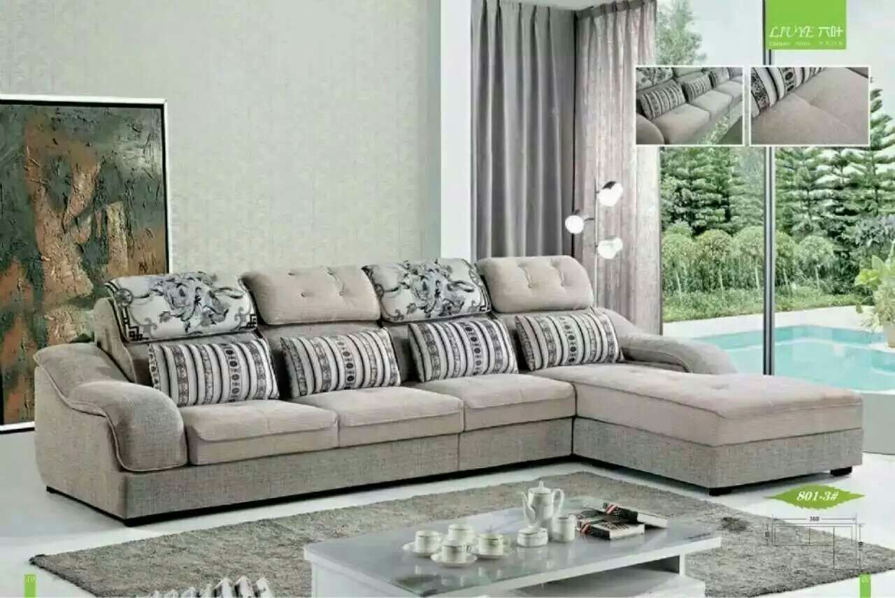高端沙发定制，布艺沙发 大户型客厅 沙发 组合可拆洗转角家具L型沙发